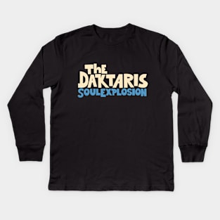 Soul Explosion Tribute: The Daktaris Funk and Afrobeat Band Design Kids Long Sleeve T-Shirt